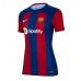 Camisa de Futebol Barcelona Ronald Araujo #4 Equipamento Principal Mulheres 2023-24 Manga Curta